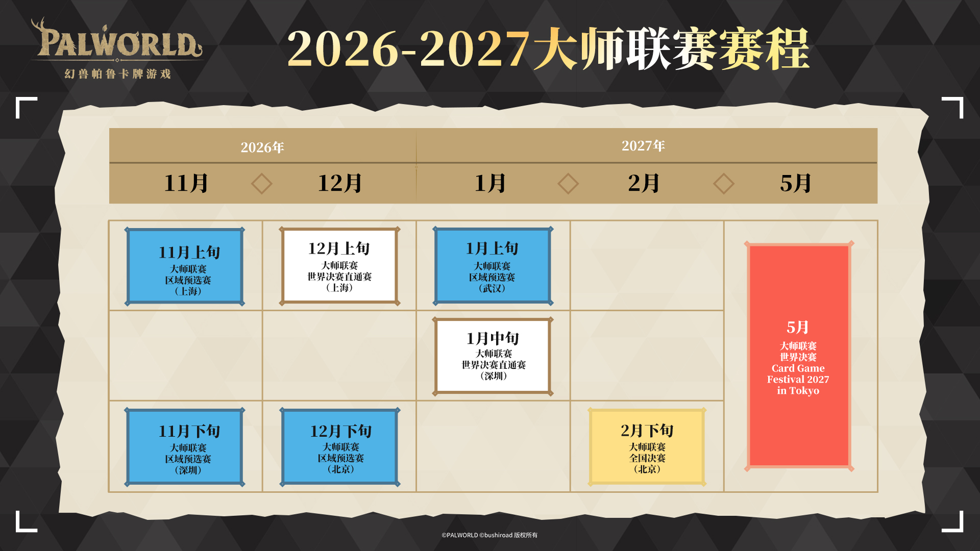 大师联赛2026-2027启幕！